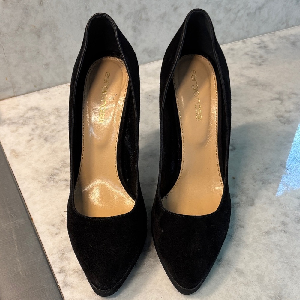 Sergio Rossi Black Women's Heels